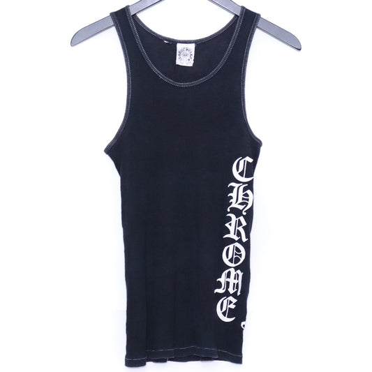 CHROME HEARTS Side Logo Fuck You Tank Top Black Size S