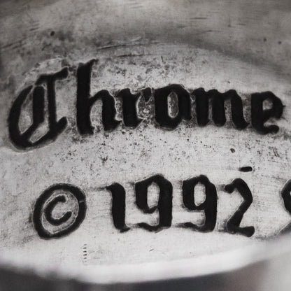 CHROME HEARTS Keeper Ring Silver Size ONE SIZE