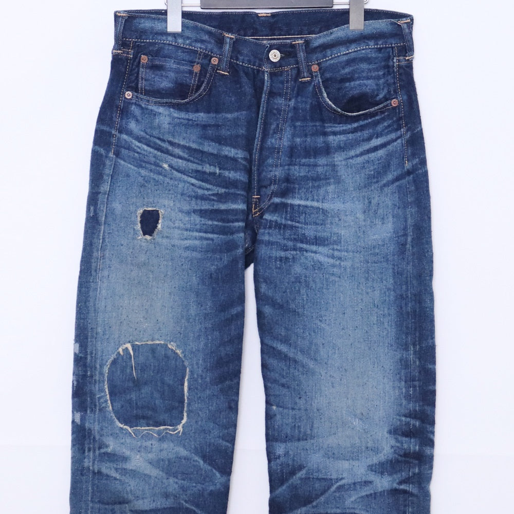 NEW MANUAL #033 LV 60s One-Washed Denim Jeans Size 31