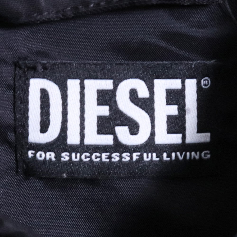 DIESEL MA- Nylon Riders Jacket Black Size L