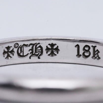 CHROME HEARTS 18K White Gold Wedding Ring Size ONE SIZE