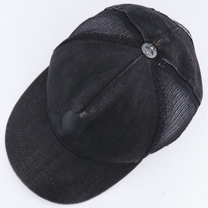 CHROME HEARTS BS Fleur Baseball Cap Black Size ONE SIZE