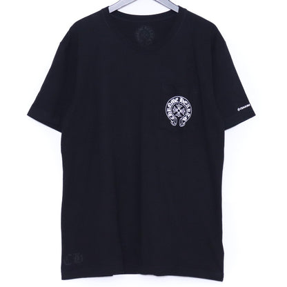Chrome Hearts HORSESHOE Pocket T-Shirt Black Size L