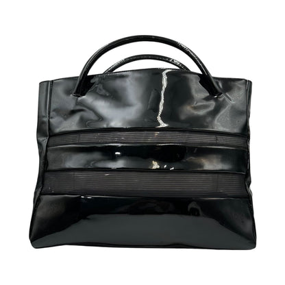 COMME des GARCONS Mesh-Paneled Handbag Black Size FREE