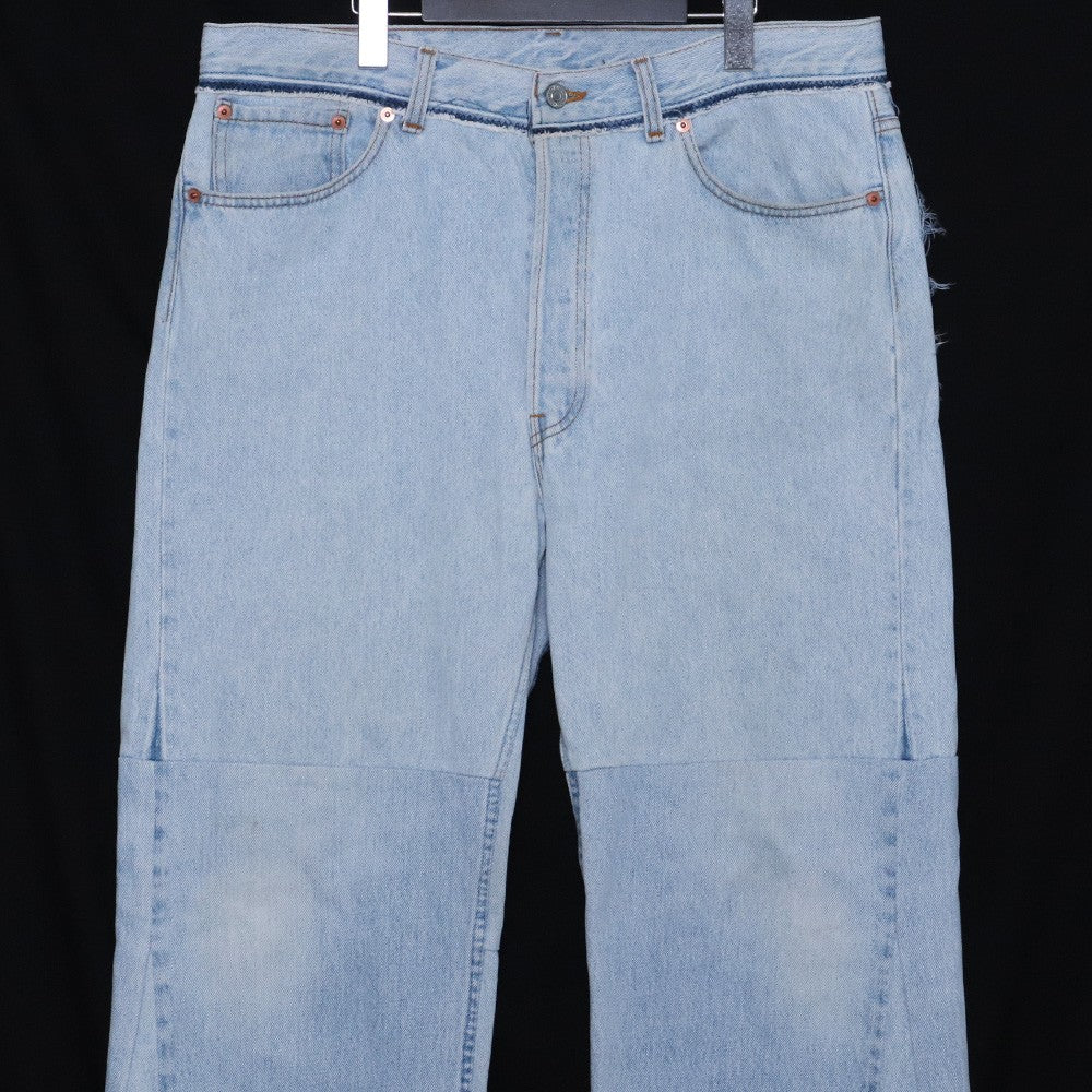 READYMADE 24SS Wide Flare Denim Jeans Indigo Size W36 L31