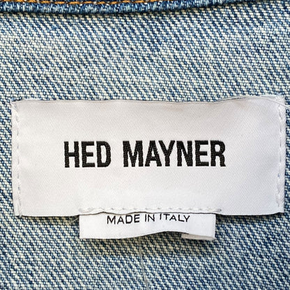 Hed Mayner 24SS BLUE INDIGO FADED HEAVY OVER SHIRT Size M