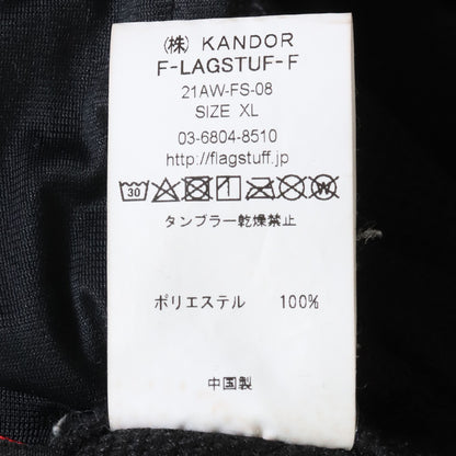 F-LAGSTUF-F 21AW Polartec Fleece G-8 Jacket Black Size XL