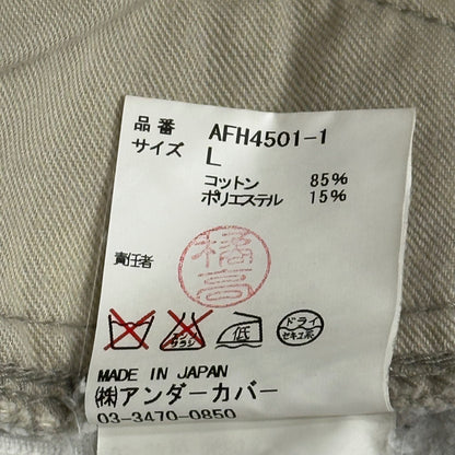 AFFA Corduroy Bondage Pants Light Gray Size L