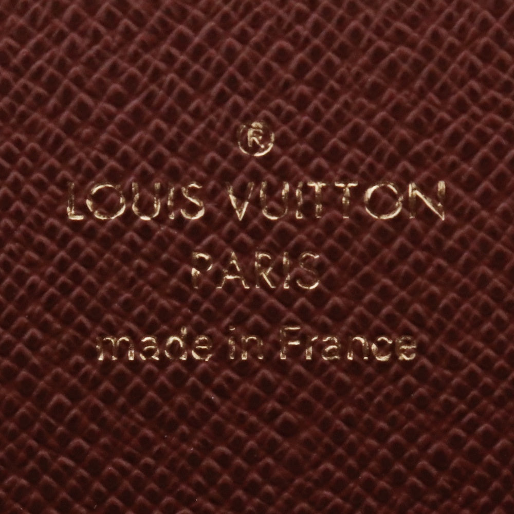 LOUIS VUITTON Monogram Zippy Wallet Brown Size F