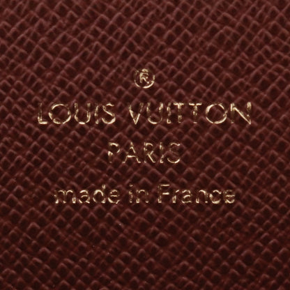 LOUIS VUITTON Monogram Zippy Wallet Brown Size F