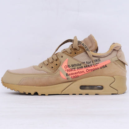 Off-White Nike THE 10 AM90 Desert Ore Sneakers Size 26.5cm