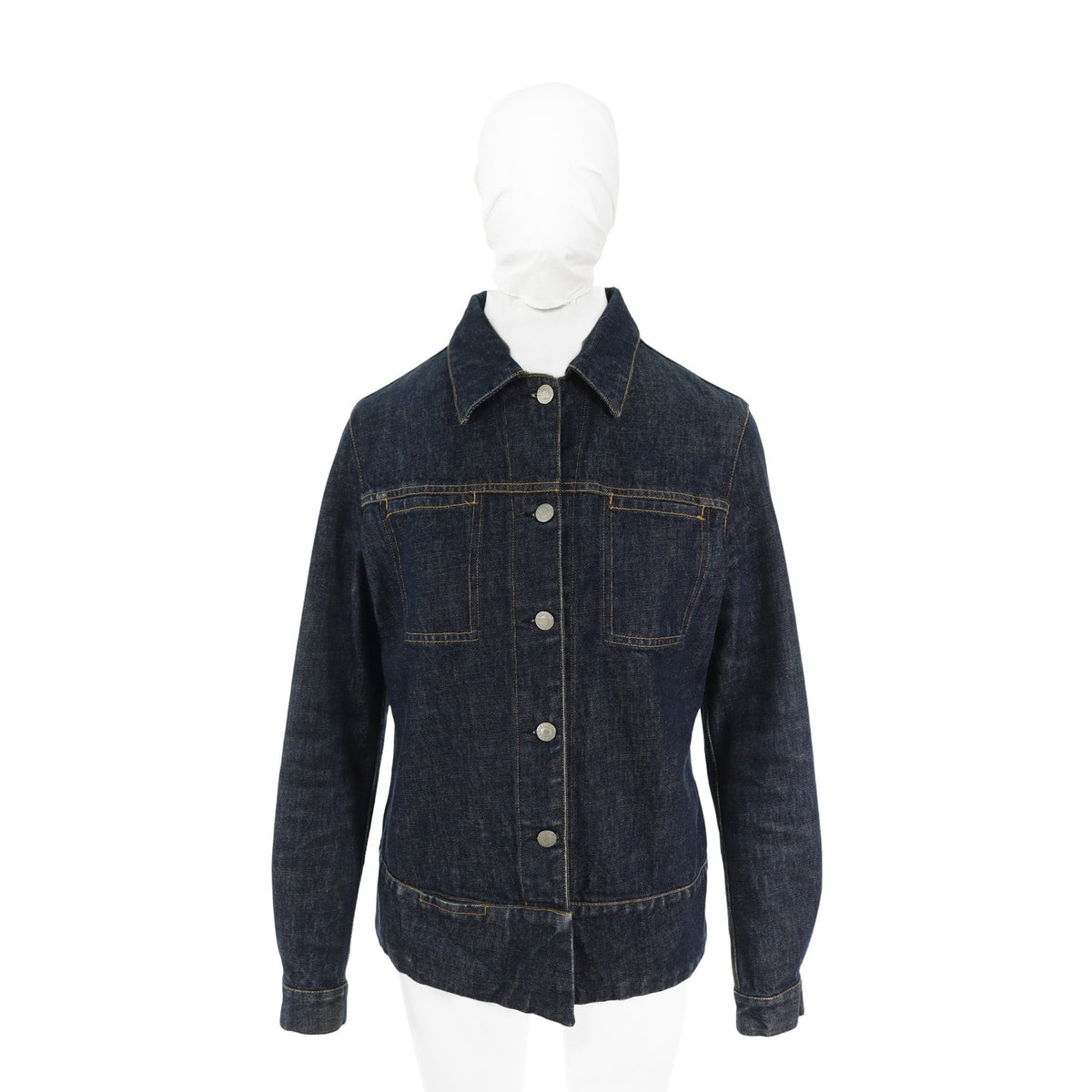 HELMUT LANG 1998 Indigo Denim Jacket Size 42