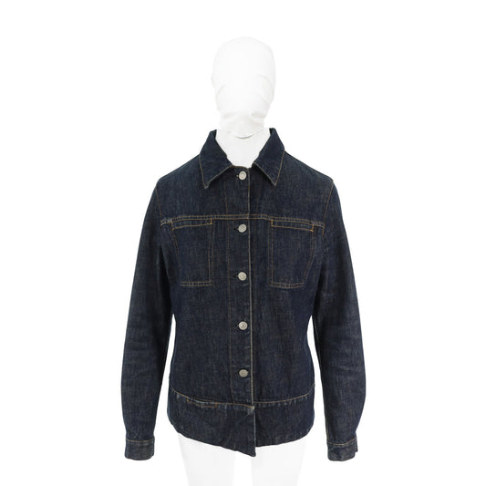 HELMUT LANG 1998 Indigo Denim Jacket Size 42