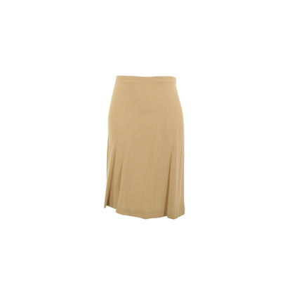 Maison Martin Margiela Beige Viscose Skirt Size 38