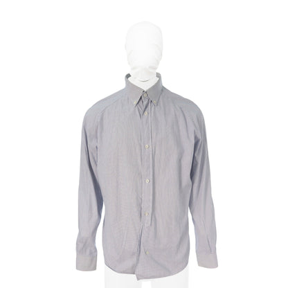 Maison Martin Margiela Long Sleeve Shirt White Navy