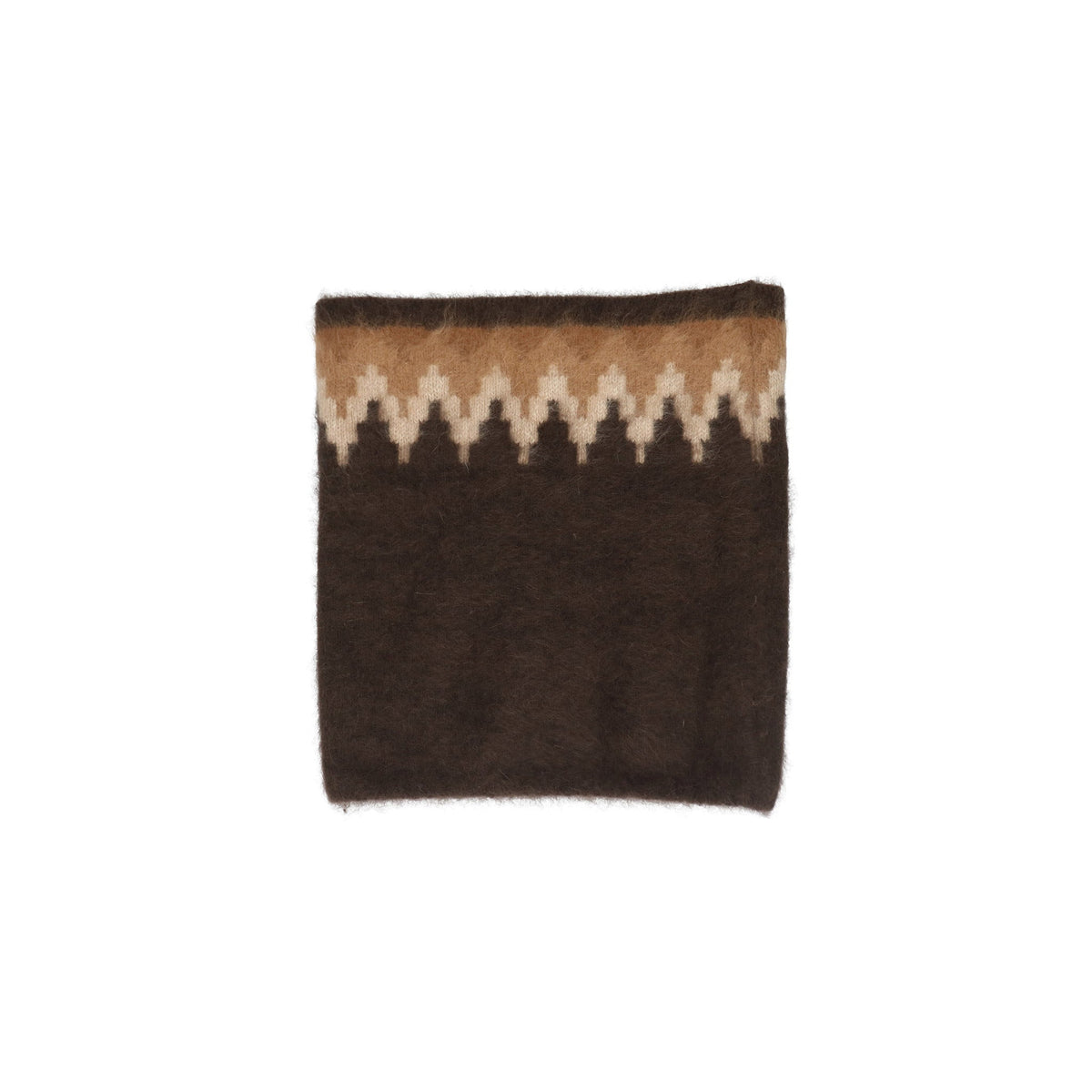 NUMBER (N)INE 2002 A/W Brown/Beige Scarf
