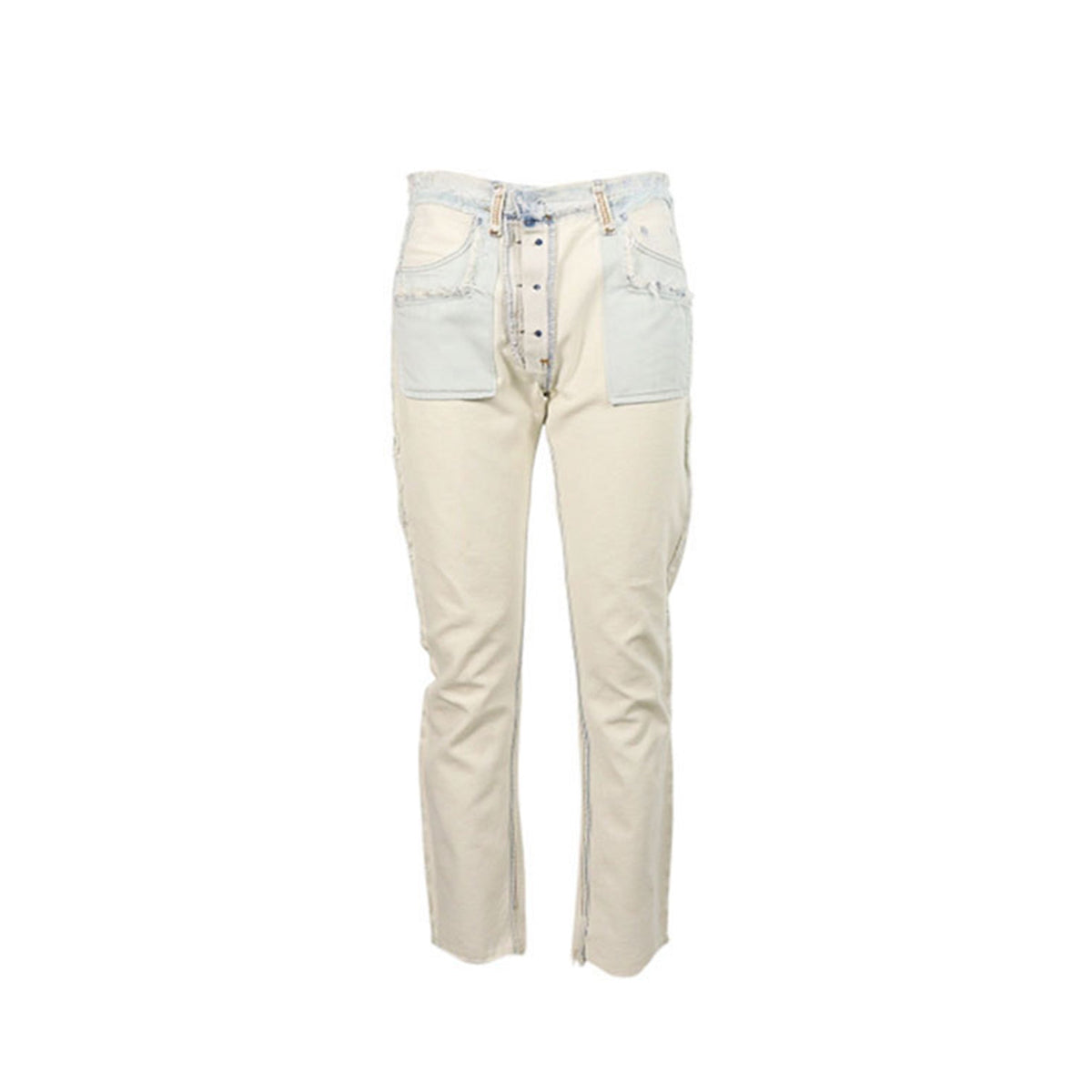 Maison Martin Margiela ⓪ Denim Jeans White Indigo Size 2