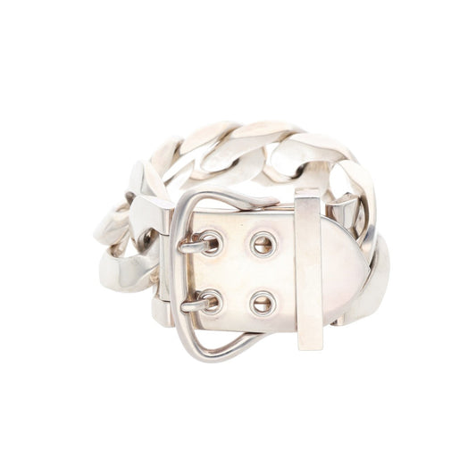 Hermes HERMÈS Silver 925 Bracelet Size 6LINK