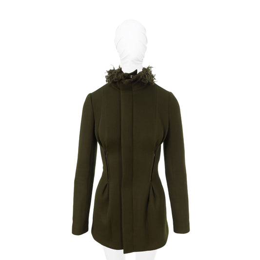 UNDERCOVER 2000 A/W Wool Blend Coat Khaki