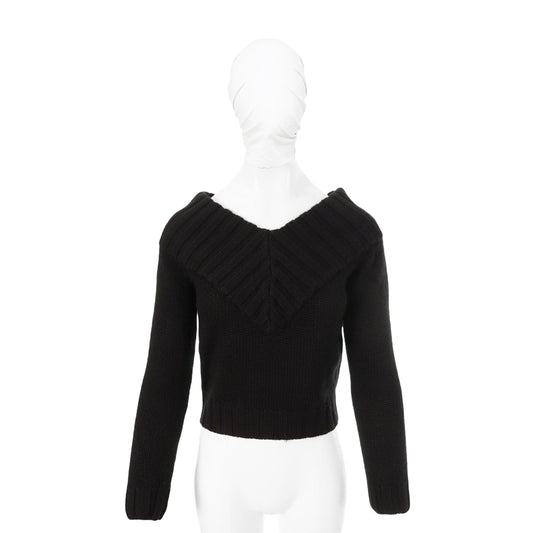 Maison Martin Margiela 1997AW Wool Black Sweater Size M
