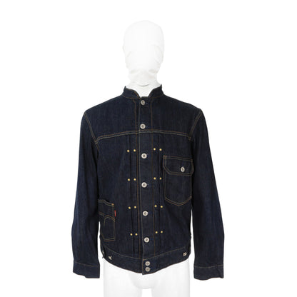 LEVI'S LEFTY 2010 Indigo Denim Jacket Size L