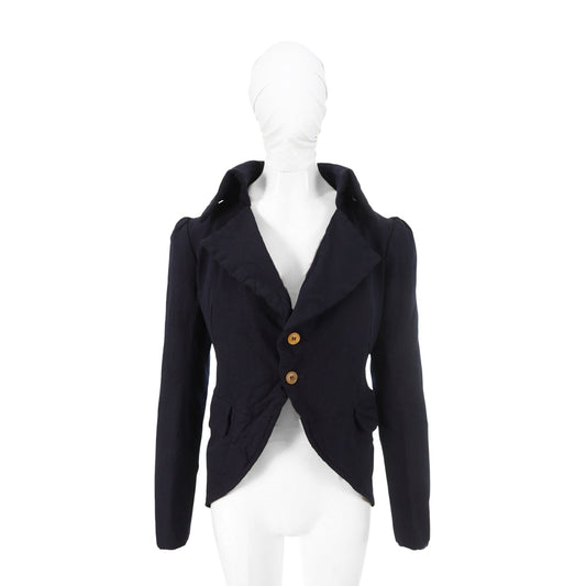 COMME des GARCONS 2006 S/S Polyester Jacket Black Size S