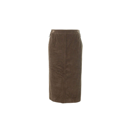 Hermes HERMÈS by Martin Margiela Cotton Skirt Size 36