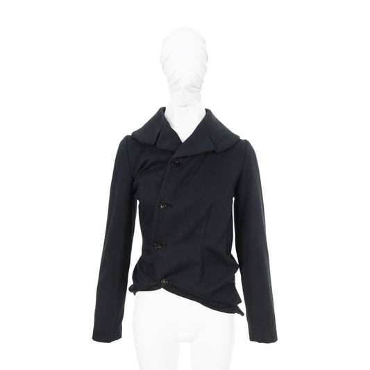 COMME des GARCONS 2005 A/W Black Cotton Jacket Size M