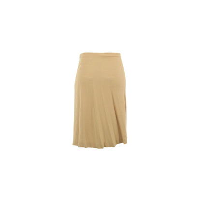 Maison Martin Margiela Beige Viscose Skirt Size 38