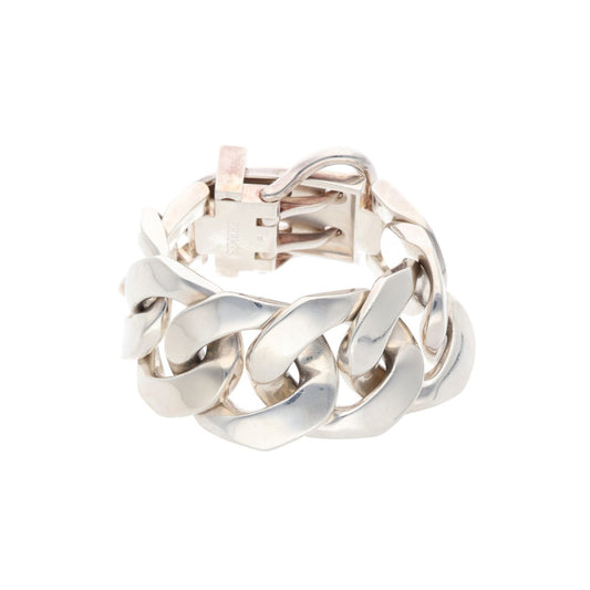 Hermes HERMÈS Silver 925 Bracelet Size 6LINK