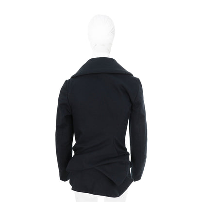COMME des GARCONS 2005 A/W Black Cotton Jacket Size M