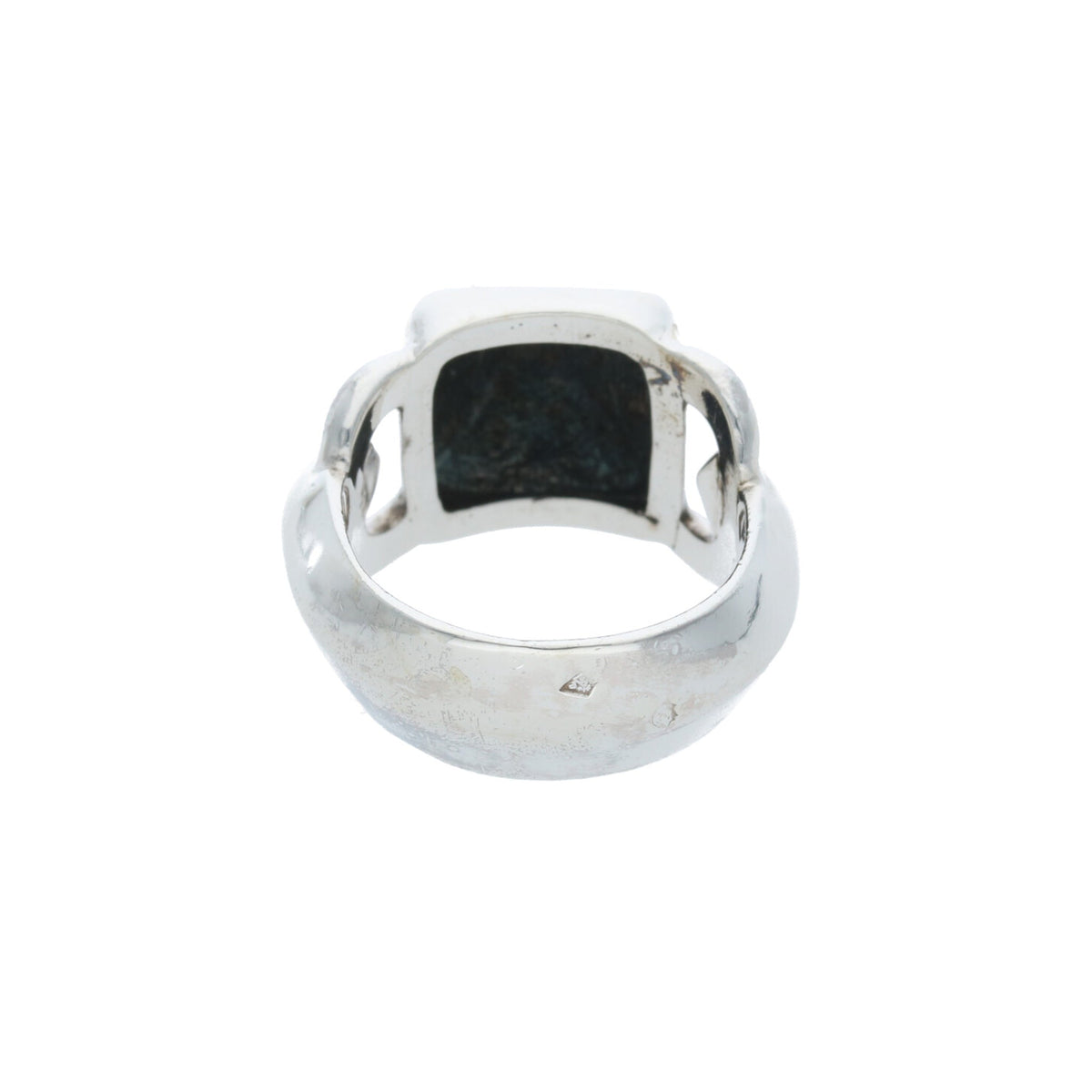Hermes HERMÈS 2000s Silver Gold Ring 925