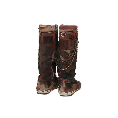 UNDERCOVER 2003 S/S Brown Boots Size 24.5cm
