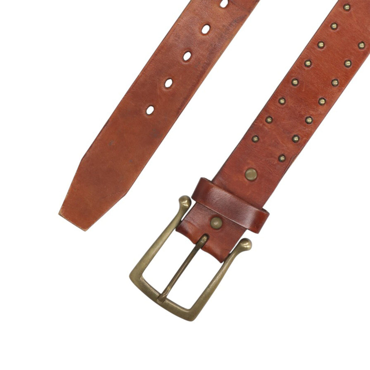 NUMBER (N)INE 2008 A/W Brown Gold Belt