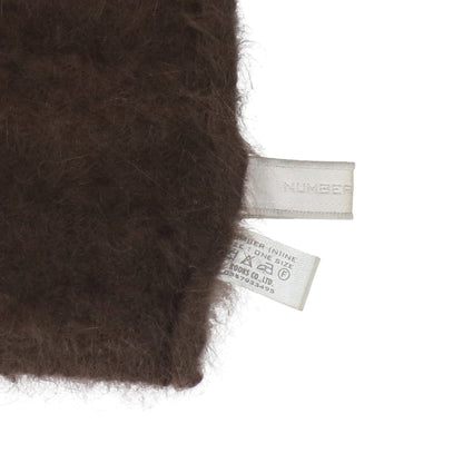 NUMBER (N)INE 2002 A/W Brown/Beige Scarf