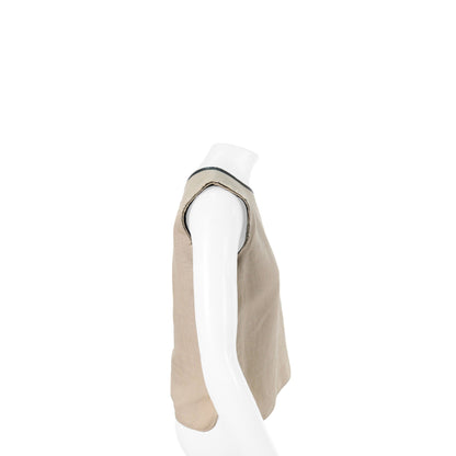 Celine CÉLINE by Phoebe Philo Beige Linen Shirt Size 36