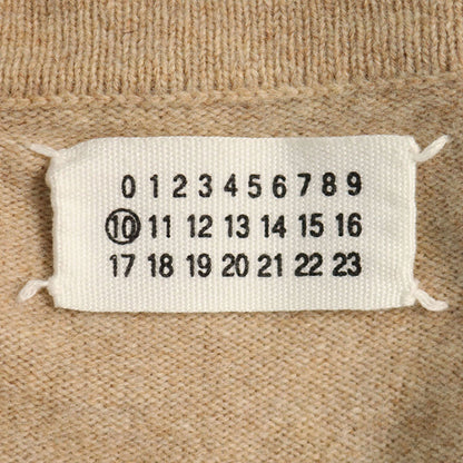 Maison Martin Margiela Knit Sweater Beige Wool Size XL