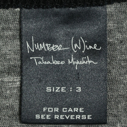 NUMBER (N)INE 2003 S/S~A/W Cotton Long Sleeve Shirt Multi Size 3