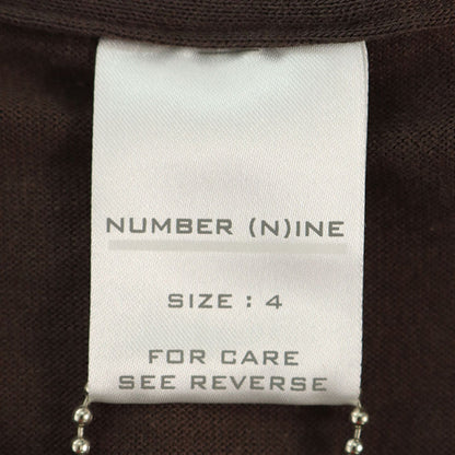 NUMBER (N)INE 2002 AW Cotton T-Shirt Multi Size 4