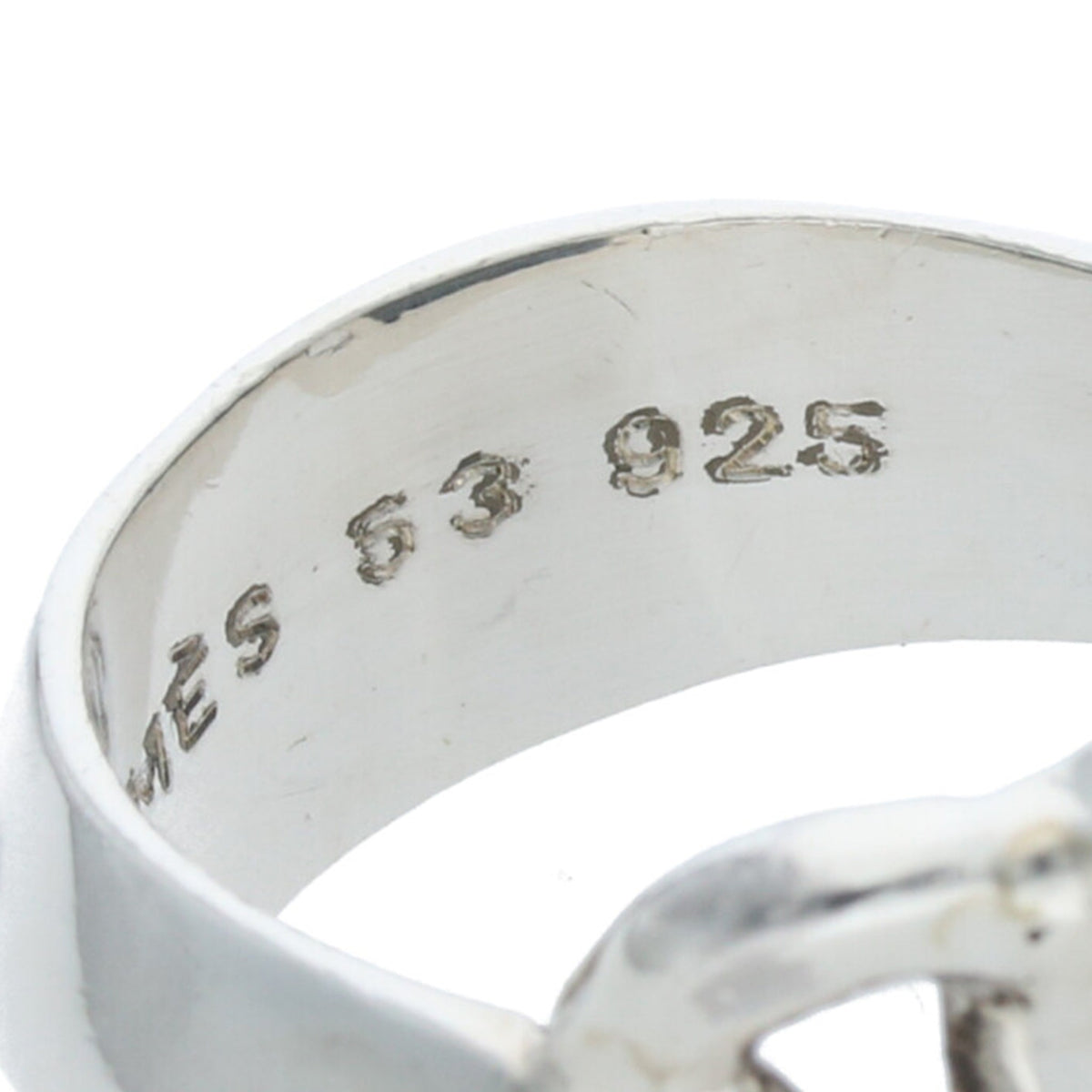 Hermes HERMÈS 2000s Silver Gold Ring 925