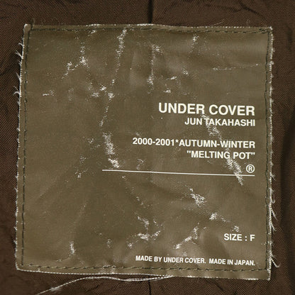 UNDERCOVER 2000 A/W Wool Blend Coat Khaki