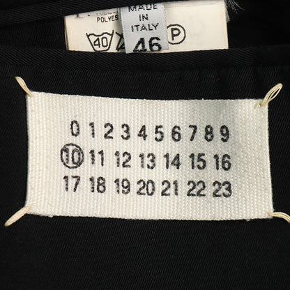 Maison Martin Margiela 1999 A/W Black Coat Size 46