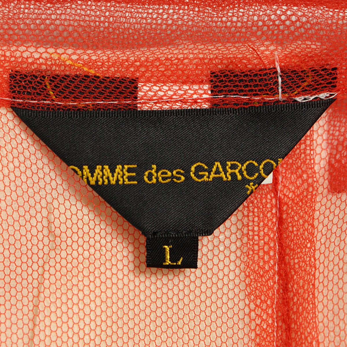 COMME des GARCONS 2007 S/S White Red Skirt