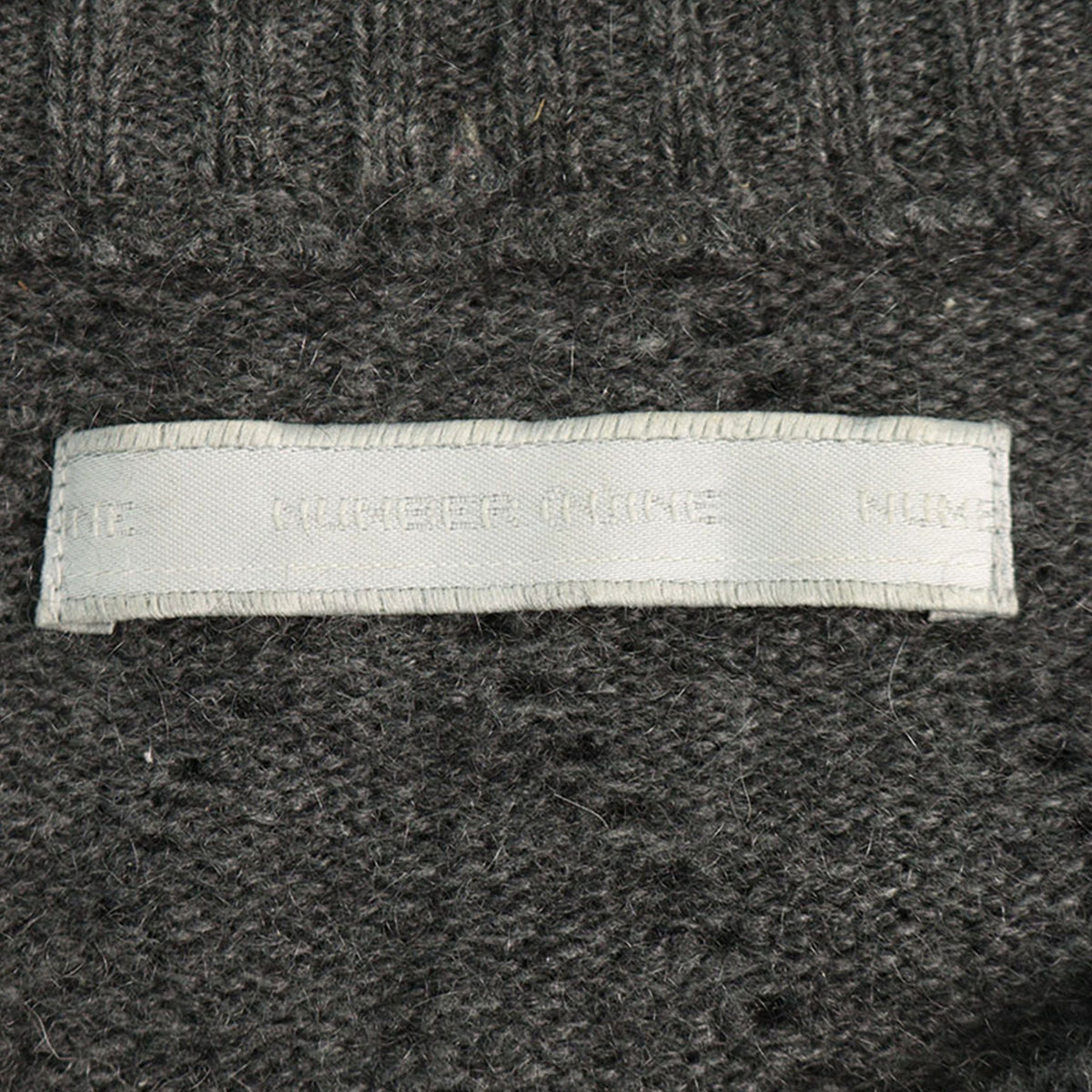 NUMBER (N)INE 2001 A/W Gray Cashmere Sweater Size 3