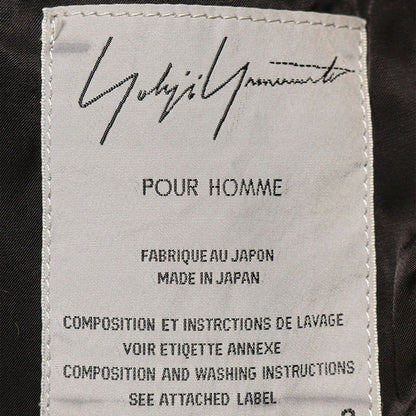 Yohji Yamamoto 2000 FW Leather Jacket Beige
