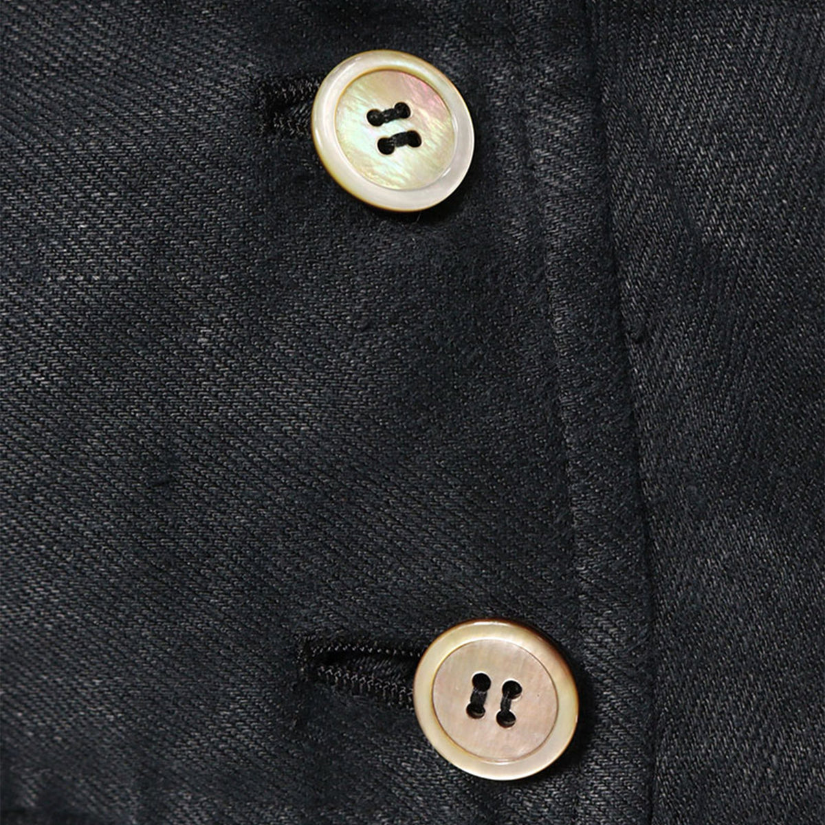 COMME des GARCONS Cotton Midi Skirt Black Size S