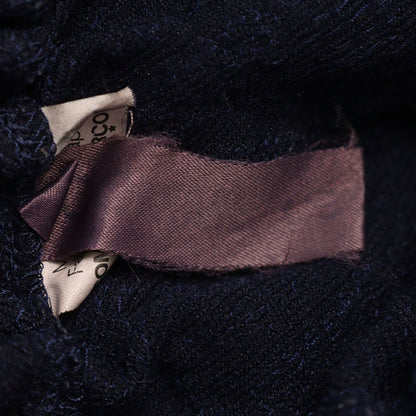 COMME des GARCONS 2008 S/S Polyester Skirt Navy Size SS