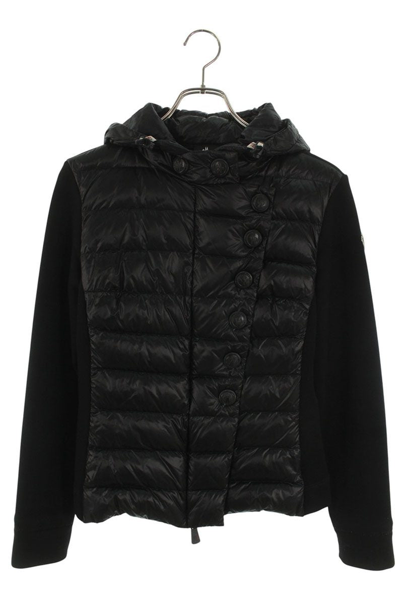 MONCLER MAGLIA CARDIGAN Down Jacket Black Size M