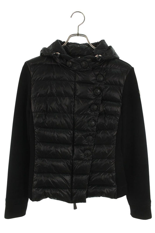 MONCLER MAGLIA CARDIGAN Down Jacket Black Size M