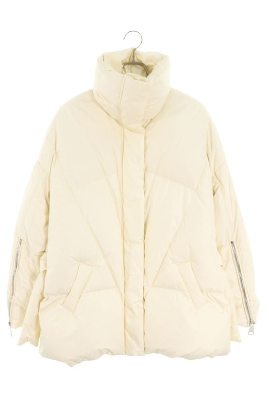 KHRISJOY Iconic Belt Down Jacket Off-White Size 0